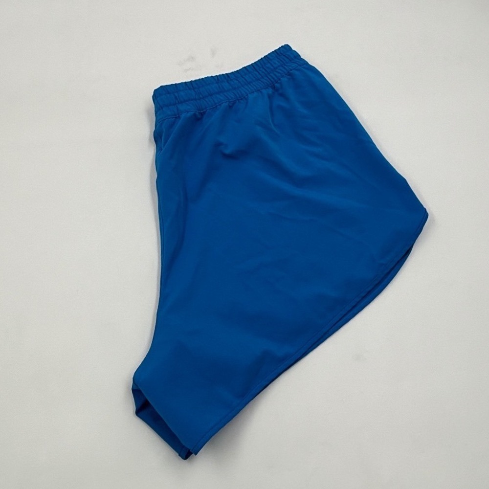 Vuori Women's XL Clementine 2.0 Running Blue Elastic Waist Athletic Shorts